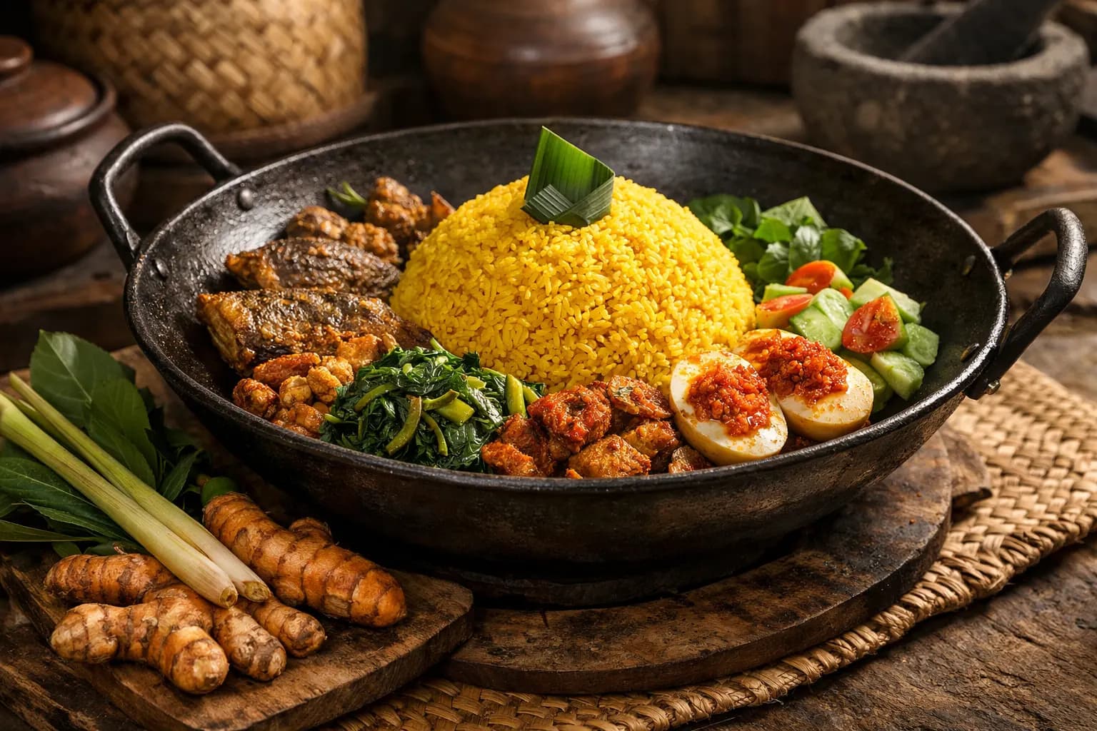 10 Manfaat Kunyit Nasi Kuning untuk Imun Tubuh