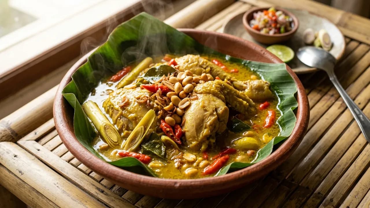 Resep Ayam Betutu Kuah Khas Gilimanuk Kaya Rempah Basa Genep