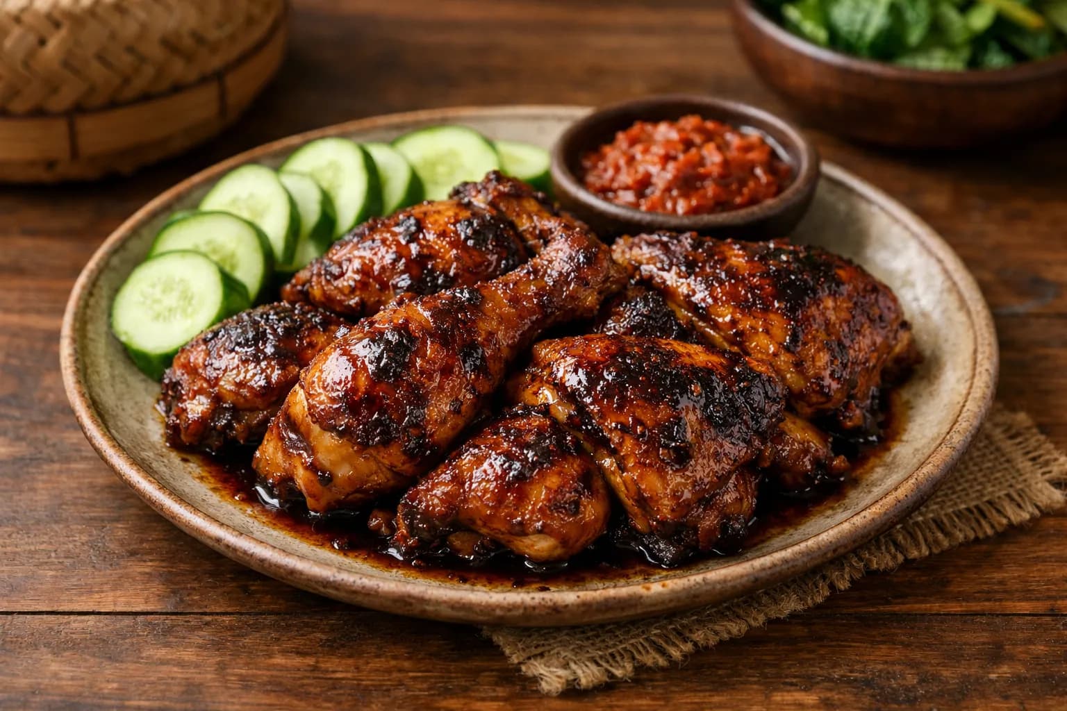 Ayam Panggang Bumbu Kecap Spesial Empuk & Meresap