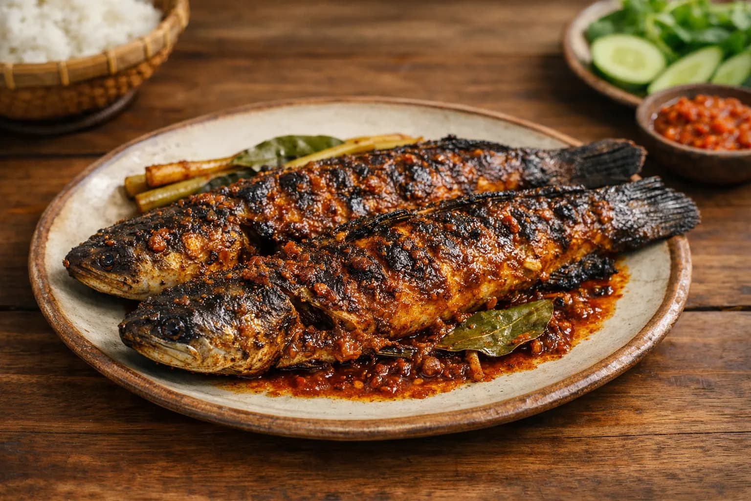 Ikan Gabus Panggang Bumbu Rempah