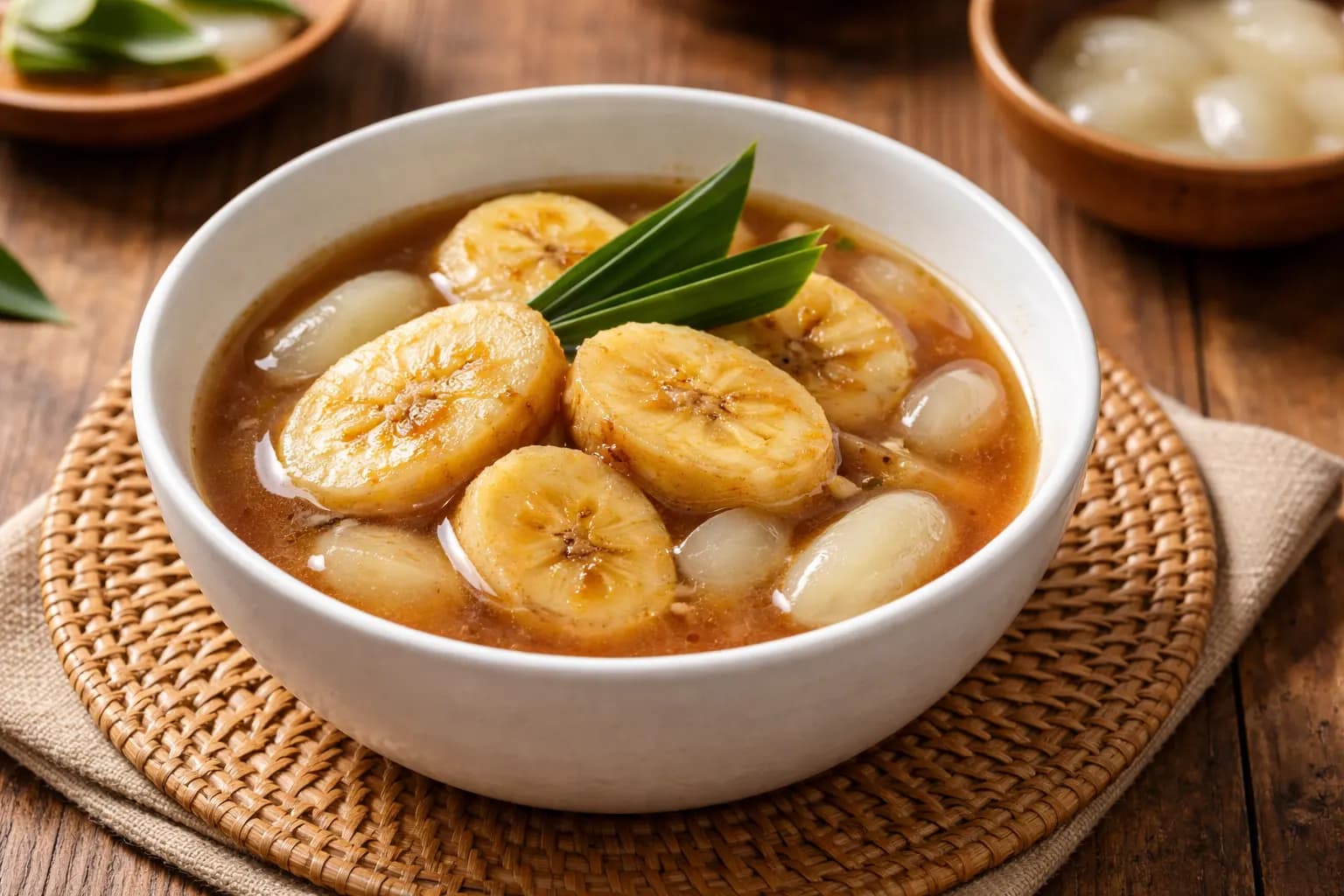 Kolak Pisang Kuah Santan