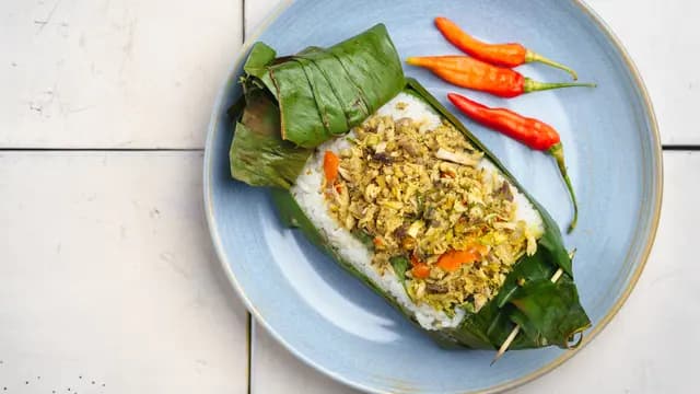 Nasi Bakar Ayam