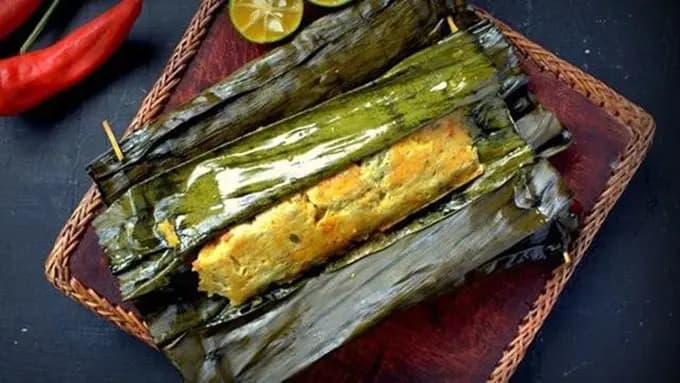 Pepes Telur Kepiting Ekstra Pedas