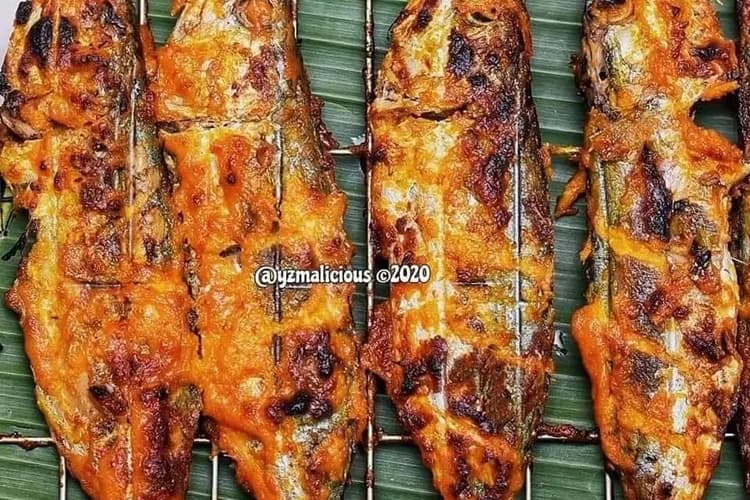 Ikan Kembung Bakar Bumbu Padang